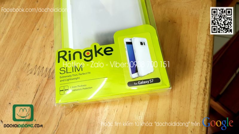 Ốp lưng Samsung Galaxy S7 Ringke Slim