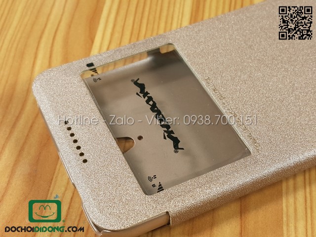 Bao da HTC Desire 620 Nillkin Sparkle