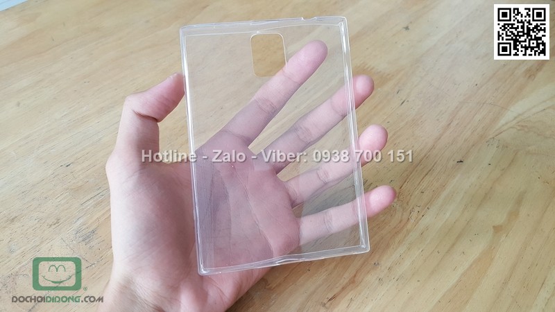 Ốp lưng BlackBerry Passport dẻo trong siêu mỏng