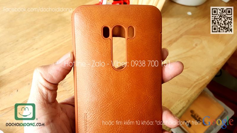 Bao da Asus Zenfone Selfie ZD551K Nillkin Qin