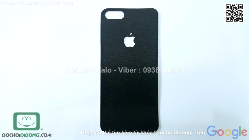 Miếng dán da mặt sau iPhone 5 5s SE iSen