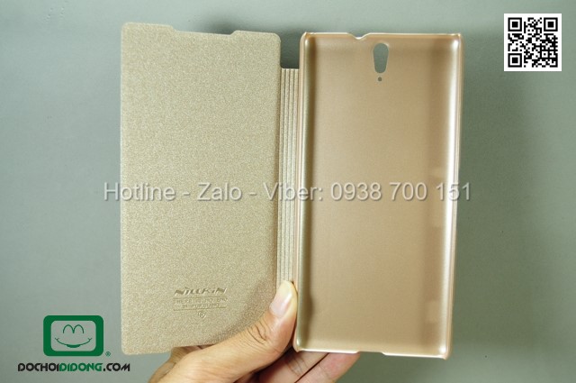 Bao da Sony Xperia C5 Nillkin Sparkle