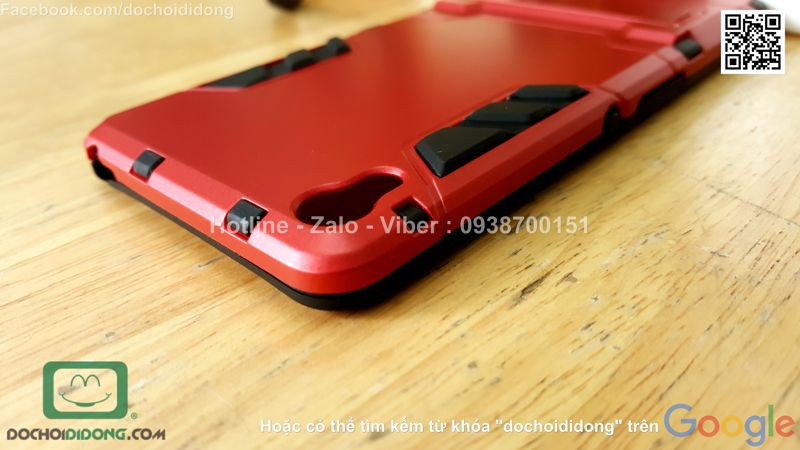 Ốp lưng Sony Xperia XA Iron Man chống sốc có chống lưng
