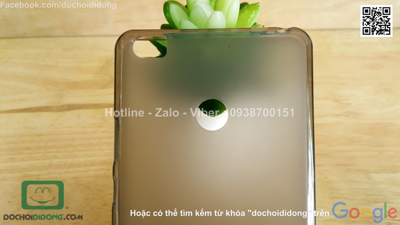 Ốp lưng Xiaomi Mi Max dẻo viền trong