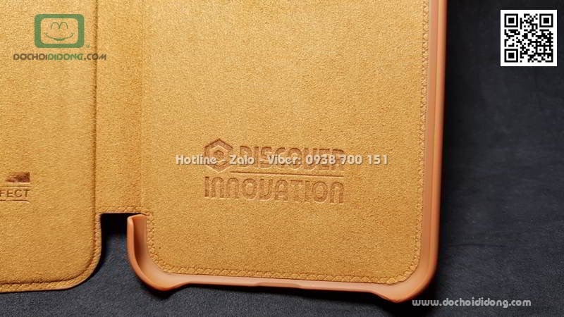 Bao da iPhone XS Max Nillkin Qin