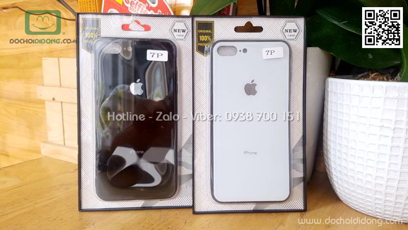 Ốp lưng iPhone 7 8 Plus Hojar lưng kính