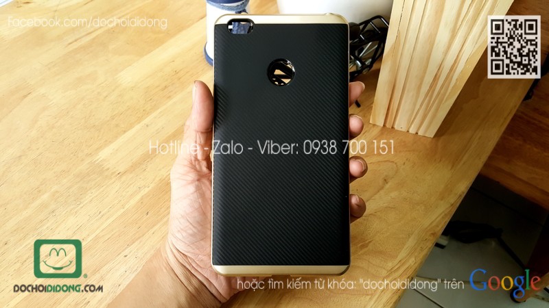 Ốp lưng Xiaomi Mi Max chống sốc vân carbon