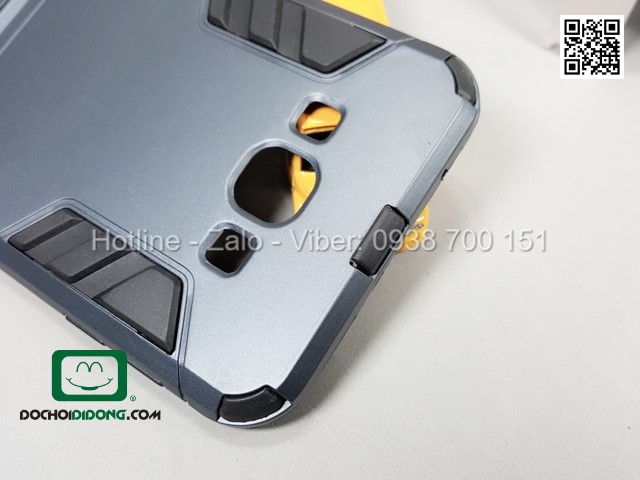 Ốp lưng Samsung Galaxy A8 Iron Man chống sốc có chống lưng