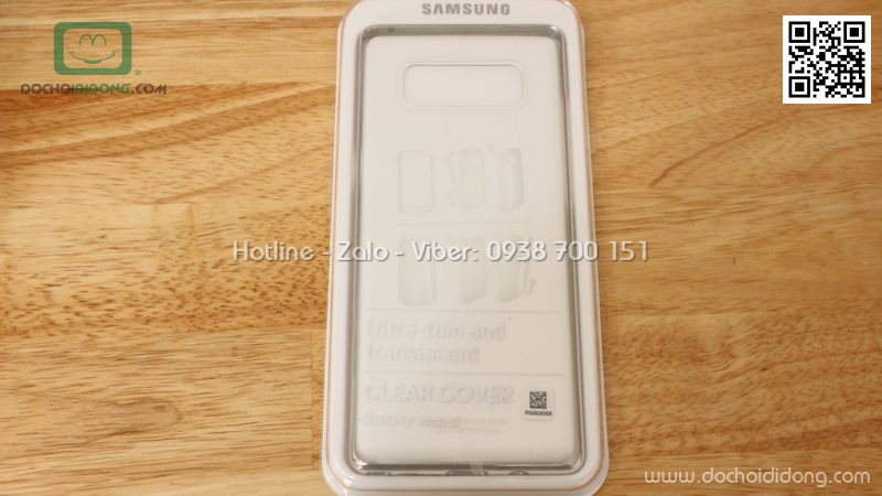 Ốp lưng Samsung Note 8 Clear Cover