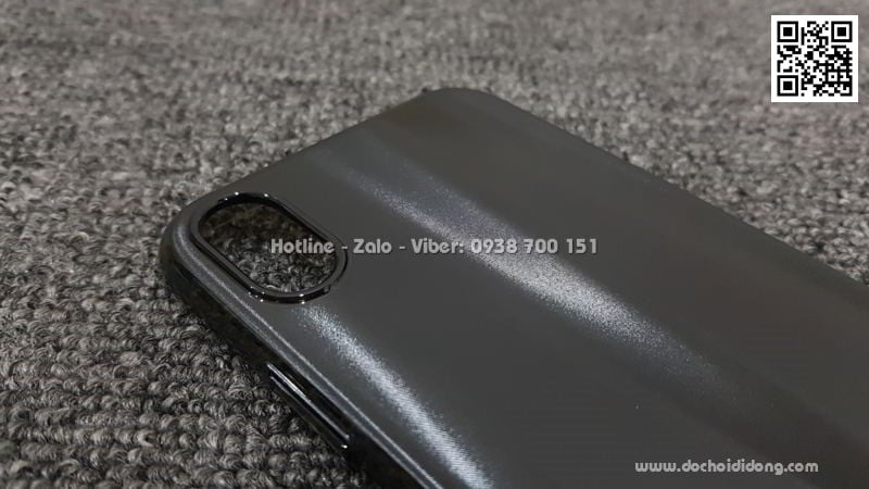 Ốp lưng iPhone XR Baseus Aurora lưng nhám đổi màu