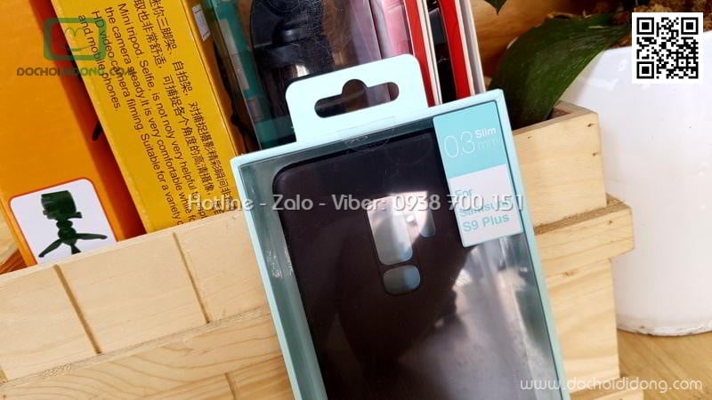 Ốp lưng Samsung Galaxy S9 Plus Memumi siêu mỏng 0.3mm