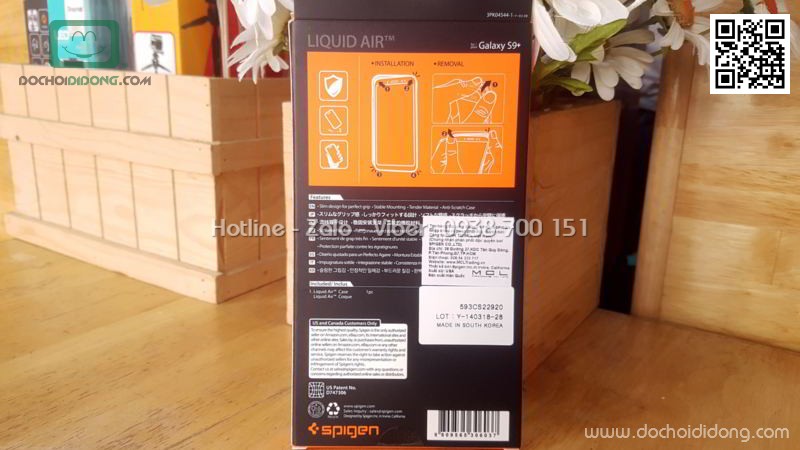 Ốp lưng Samsung S9 Plus Spigen Liquid Air Armor