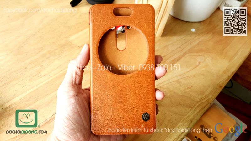 Bao da Asus Zenfone Selfie ZD551K Nillkin Qin