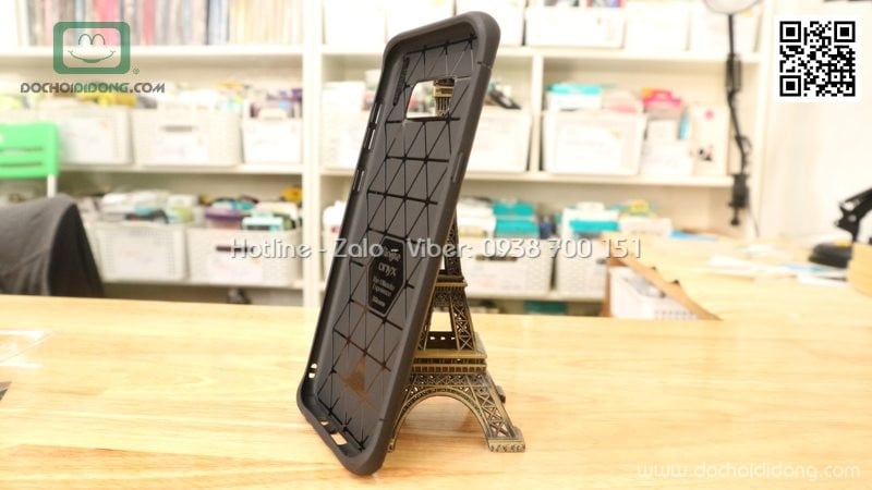 Ốp lưng Samsung Galaxy S8 Plus Ringke Onyx vân kim loại