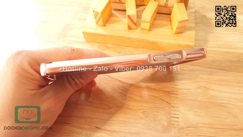 Ốp lưng OPPO Mirror 5 viền nhôm lưng tráng gương