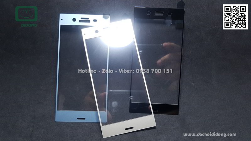 Miếng dán cường lực full màn hình Sony XZ1 Zacase full keo