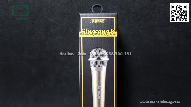 Micro karaoke Remax K01 cho điện thoại máy tính bảng và PC