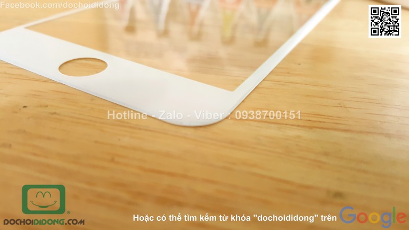 Miếng dán màn hình iPhone 8 Plus Baseus full màn hình 9H