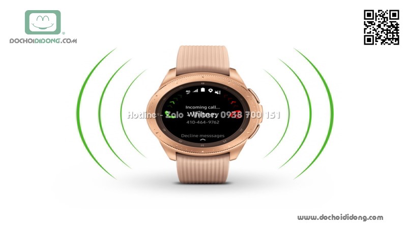 Miếng dán cường lực đồng hồ Galaxy Watch Small 42mm Gor 9H