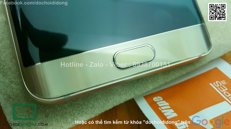 Miếng dán màn hình Samsung Galaxy S6 Edge Plus Indeed full loại mềm