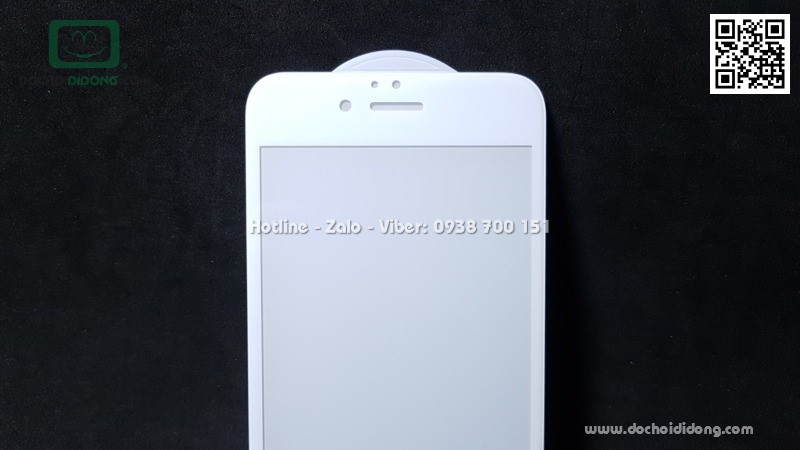 Miếng dán cường lực full màn hình iPhone 6 6S Zacase 3D Elite