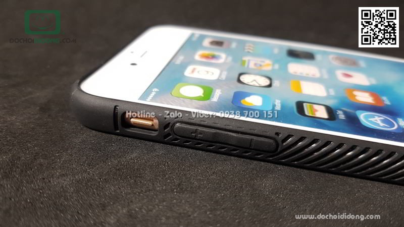 Ốp lưng iPhone 6 6S Plus lưng nhựa giả kính