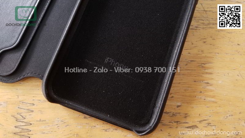 Bao da iPhone X Apple Folio dạng ví tắt mở tự động