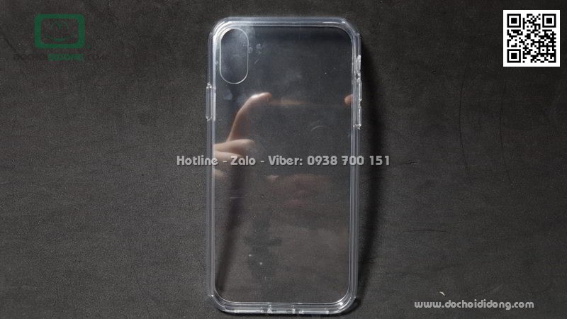 Ốp lưng iPhone XR Likgus lưng cứng viền trong chống sốc