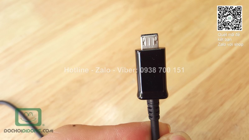 Cáp sạc microUSB Samsung 1m chính hãng