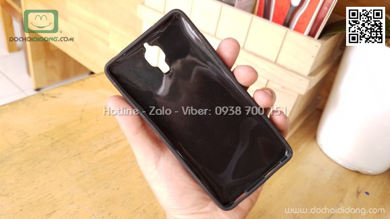 Ốp lưng Xiaomi Mi 4 dẻo nhám đen siêu mỏng bảo vệ camera