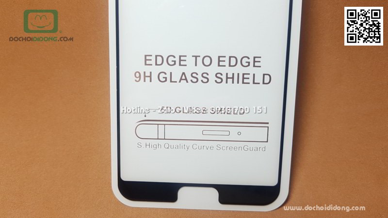 Miếng dán cường lực Huawei P20 Pro Zacase full keo