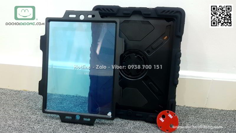 Ốp lưng chống sốc iPad 2 3 4 Pepkoo có chống lưng