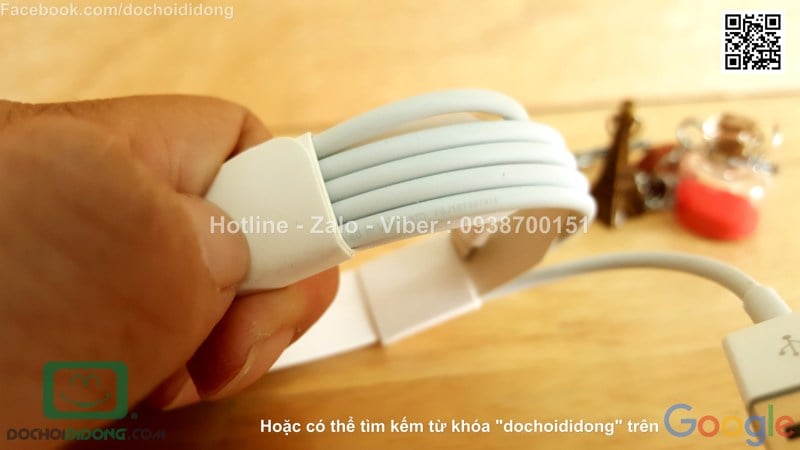 Cáp sạc Apple iPhone 8 Lightning chính hãng