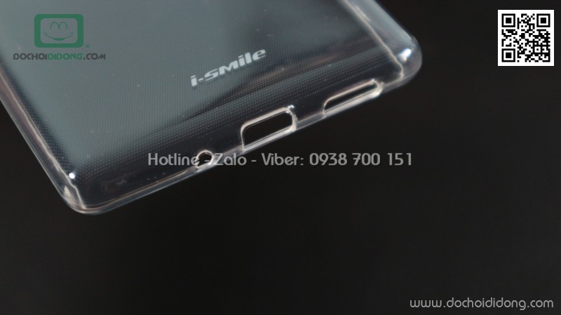 Ốp lưng Nokia 3 iSmile dẻo trong siêu mỏng