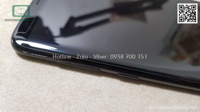 Miếng dán cường lực full màn hình Samsung S8 5D cao cấp full keo