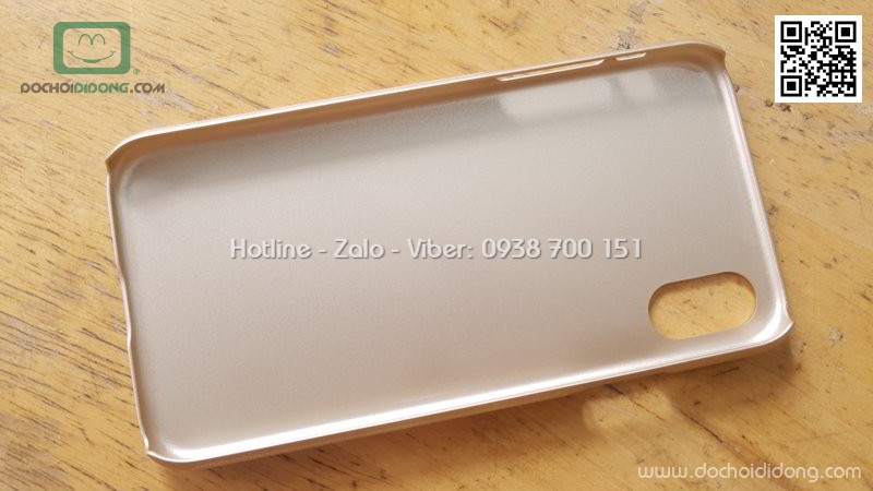 Ốp lưng iPhone XS Nillkin vân sần