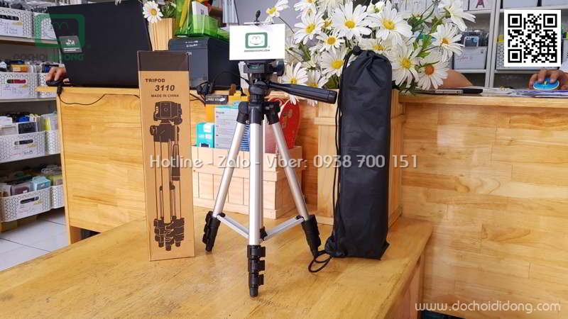 Tripod dành cho điện thoại và máy ảnh 3110A 102cm