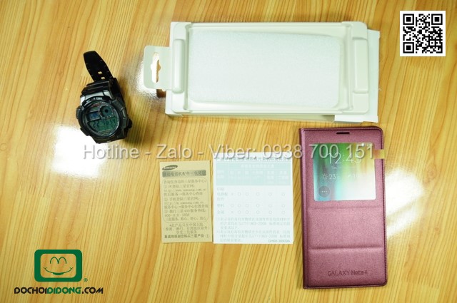 Flip cover Samsung Galaxy Note 4 chính hãng