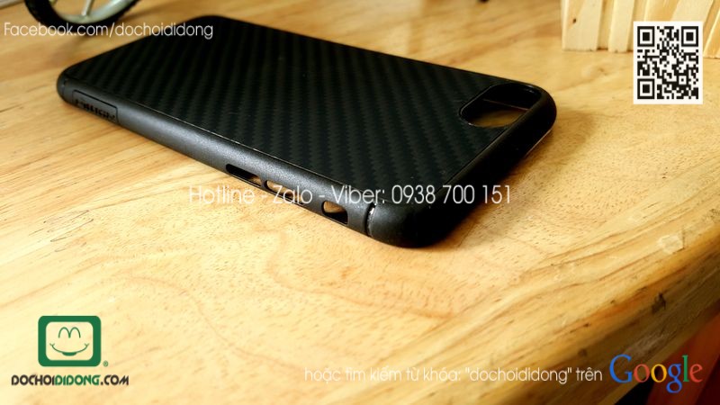 Ốp lưng iPhone 8 Nillkin carbon