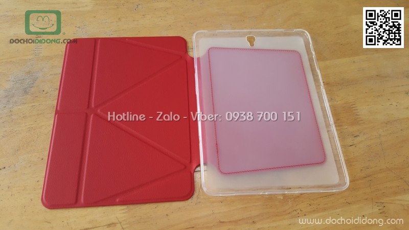 Bao da Samsung Tab S3 Onjess lưng dẻo êm ái