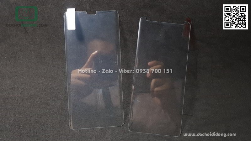 Miếng dán cường lực Samsung Note 9 Zacase trong suốt keo UV cao cấp