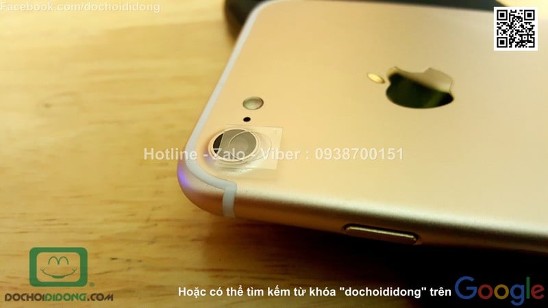 Cường lực camera sau iPhone 7 9H