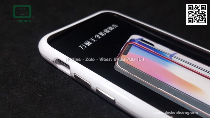 Ốp lưng nam châm iPhone X XS Likgus Candy Series lưng màu