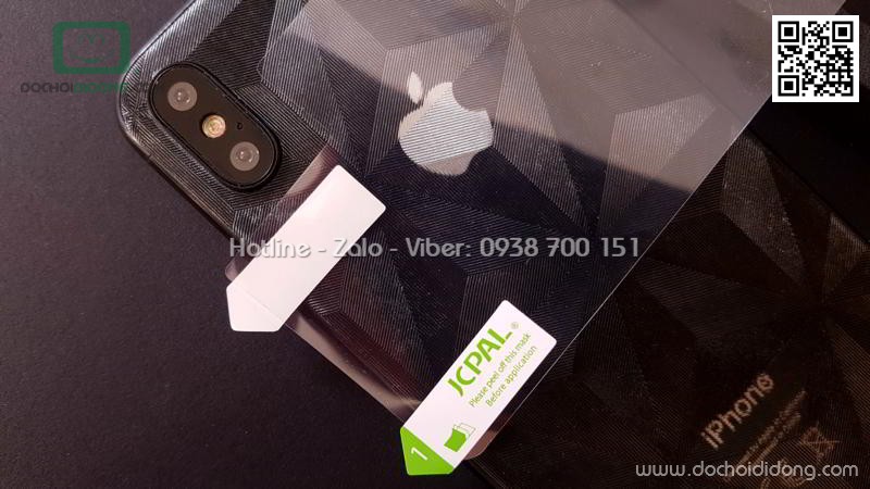 Miếng dán cường lực iPhone X XS Jcpal full màn hình chống bụi chính hãng