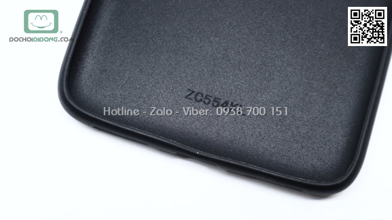 Ốp lưng Asus Zenfone 4 Max ZC554KL dẻo vân vải bố