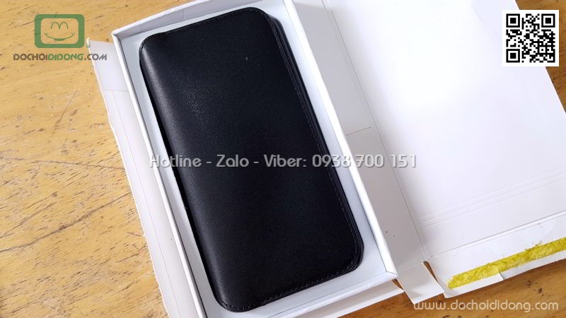 Bao da iPhone X Apple Folio dạng ví tắt mở tự động