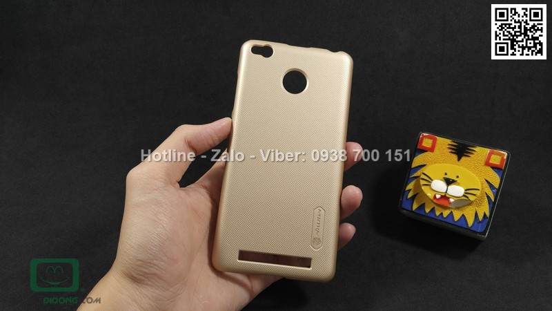 Ốp lưng Xiaomi Redmi 3 Pro Nillkin vân sần