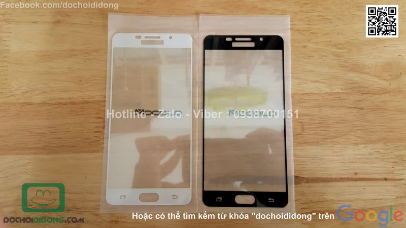 Miếng dán cường lực Samsung Galaxy A7 2016 KYK full màn hình