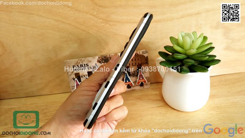 Ốp lưng HTC 10 Iron Man chống sốc có chống lưng