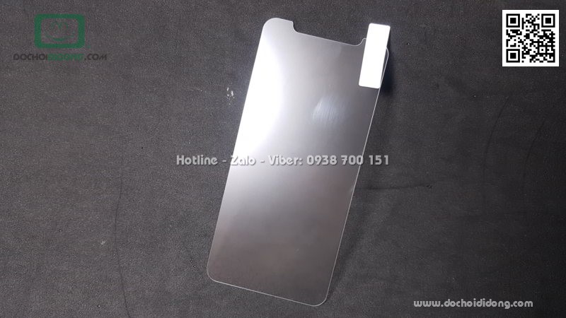 Miếng dán cường lực iPhone X XS nhám chống bám vân tay